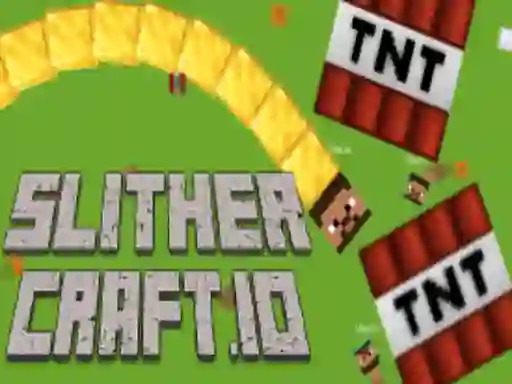 لعبة SlitherCraft.io على الانترنت