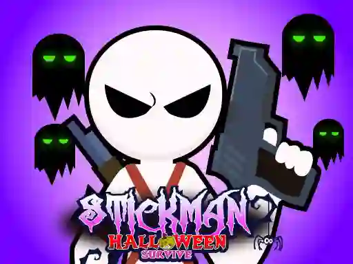 لعبة Stickman Halloween Survive على الانترنت