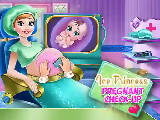 لعبة Ice Princess Pregnant Check Up على الانترنت