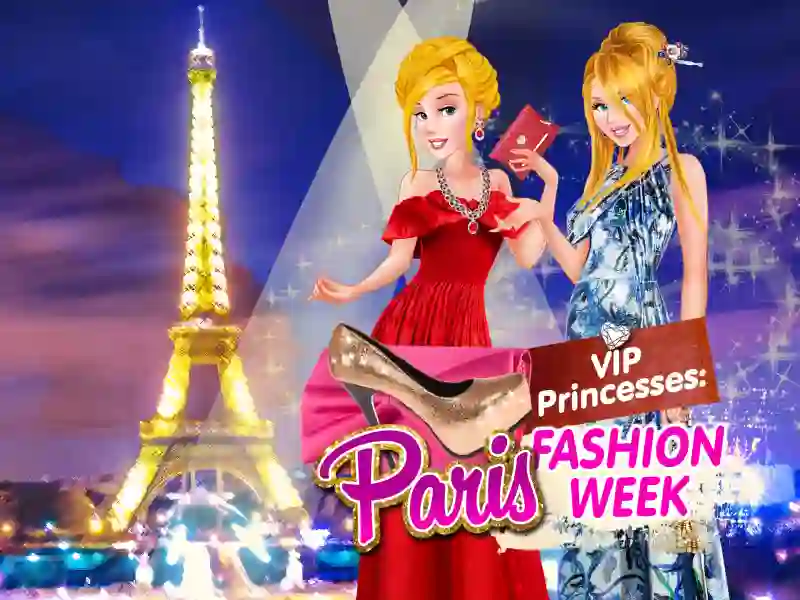 لعبة VIP Princesses: Paris Fashion Week على الانترنت