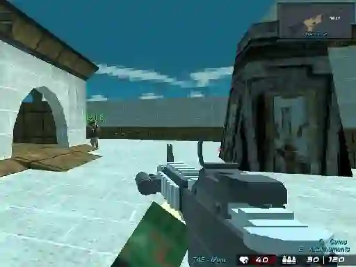 لعبة Blocky Shooting Arena 3d Pixel Combat على الانترنت