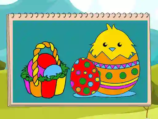 لعبة Coloring Book Easter على الانترنت