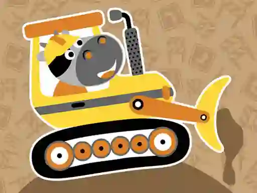 لعبة Construction Trucks Hidden على الانترنت