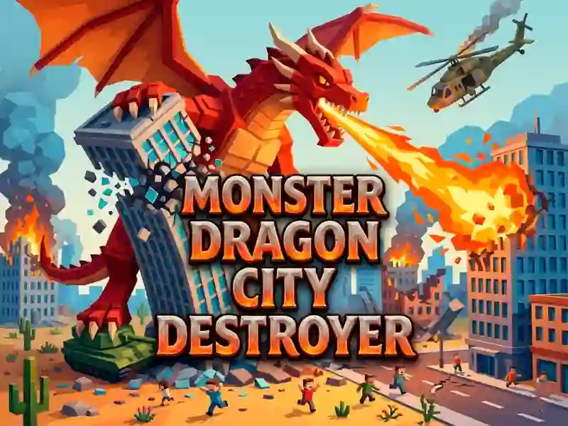 لعبة Monster Dragon City Destroyer على الانترنت