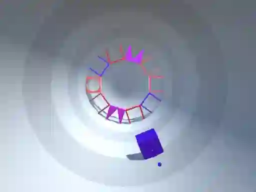 لعبة Shape Tunnel على الانترنت