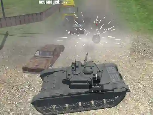 لعبة Tank Shooting Simulator على الانترنت