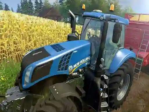 لعبة Tractor Train Towing Duty 2020 على الانترنت