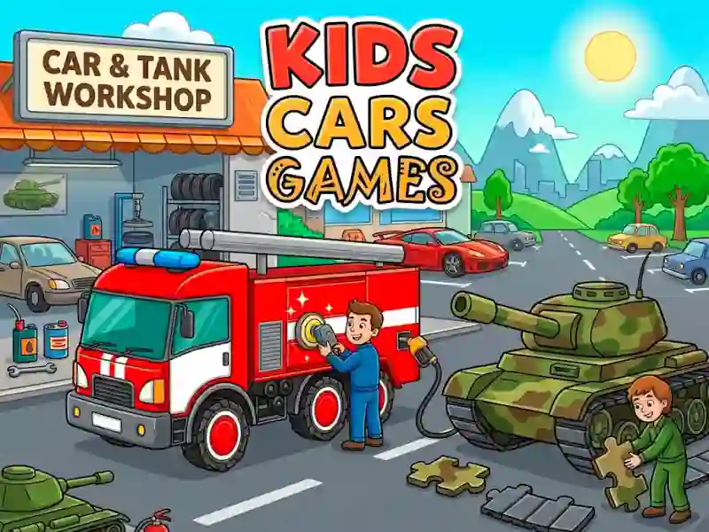 لعبة Kids Cars Games على الانترنت