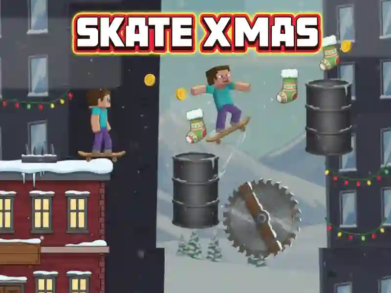 لعبة Skate Xmas على الانترنت