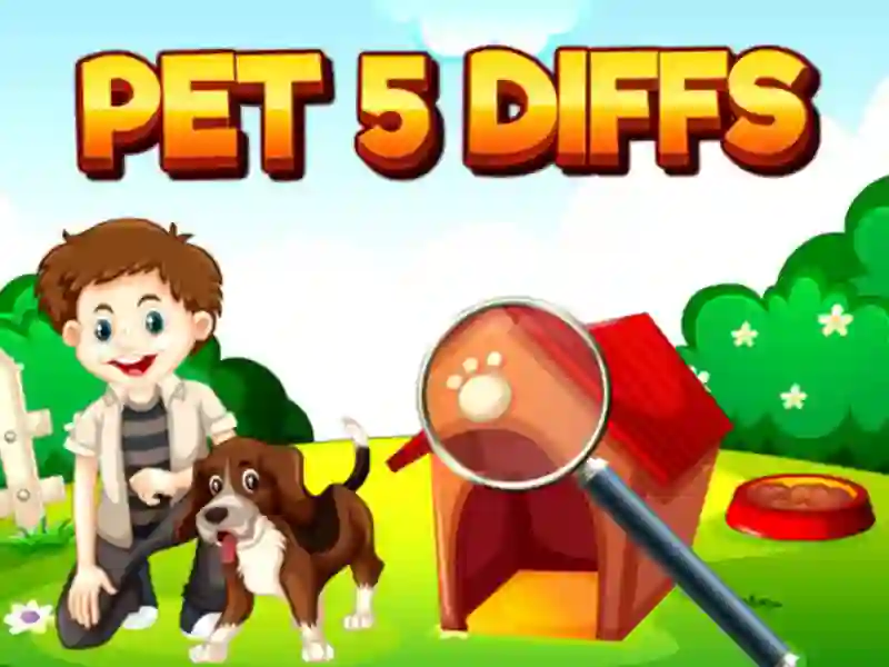 لعبة Pet 5 Diffs على الانترنت