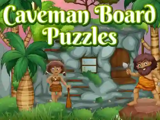 لعبة Caveman Board Puzzles على الانترنت