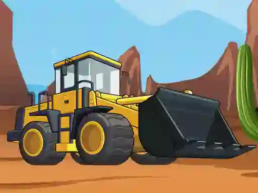 لعبة Bulldozer Jigsaw على الانترنت
