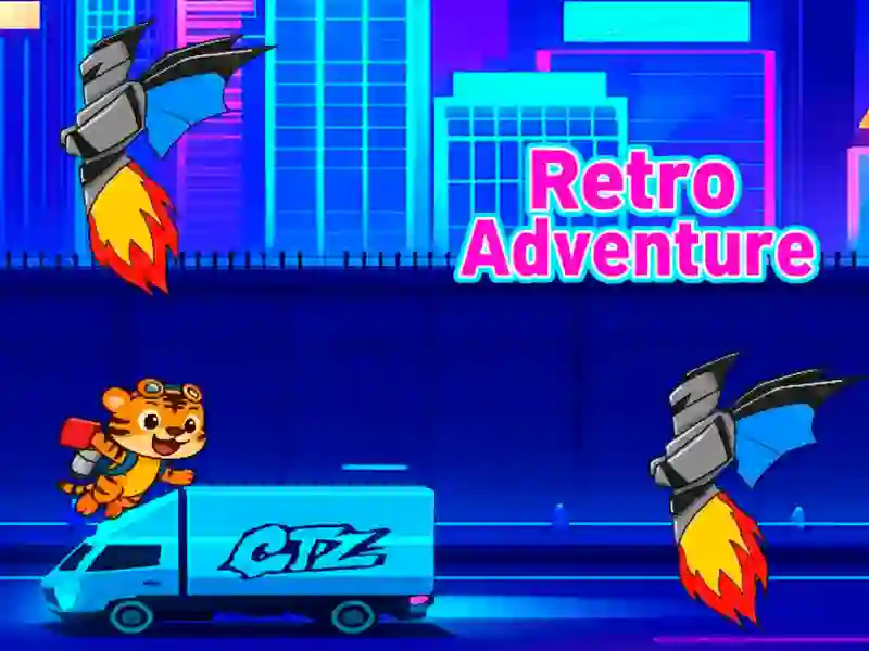 لعبة Retro Adventure على الانترنت