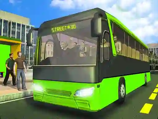 لعبة City Passenger Coach Bus Simulator Bus Driving 3d على الانترنت
