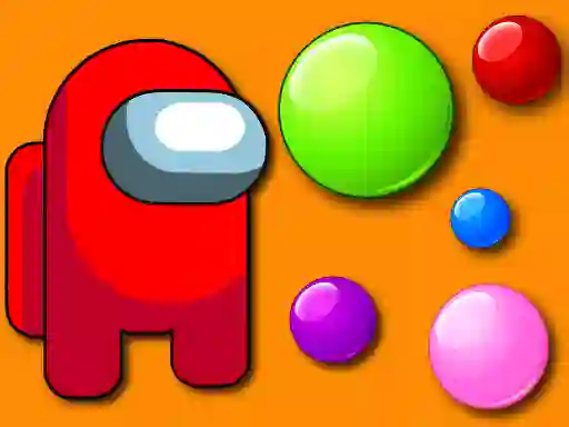 لعبة Among Them Bubble Shooter على الانترنت