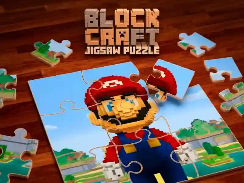 لعبة Block Craft Jigsaw Puzzle على الانترنت