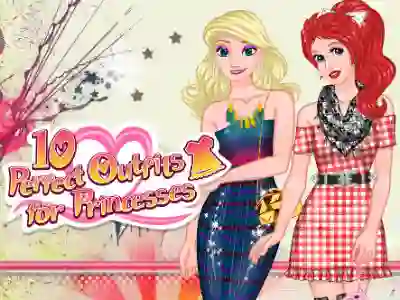 لعبة 10 Perfect Outfits for Princesses على الانترنت