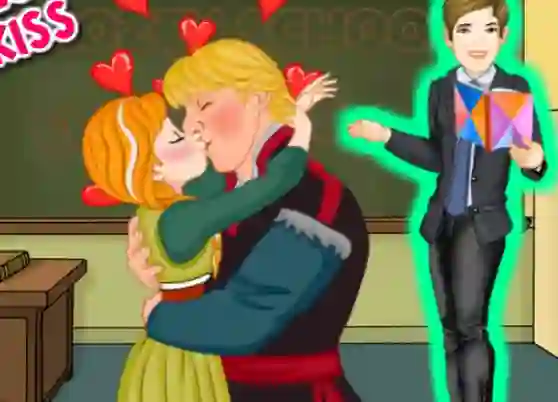 لعبة Ice Princess School Kiss على الانترنت