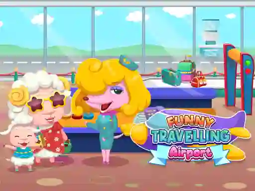 لعبة Funny Travelling Airport على الانترنت