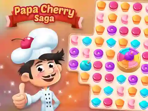 لعبة Papa Cherry Saga على الانترنت