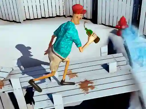لعبة Drunk Man 3D على الانترنت