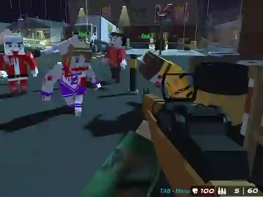 لعبة GunGame 24 Pixel على الانترنت
