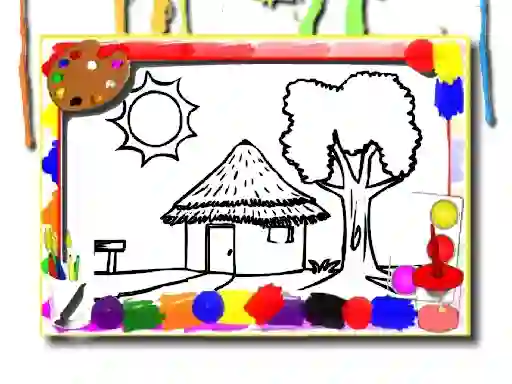 لعبة Back To School: House Coloring Book على الانترنت