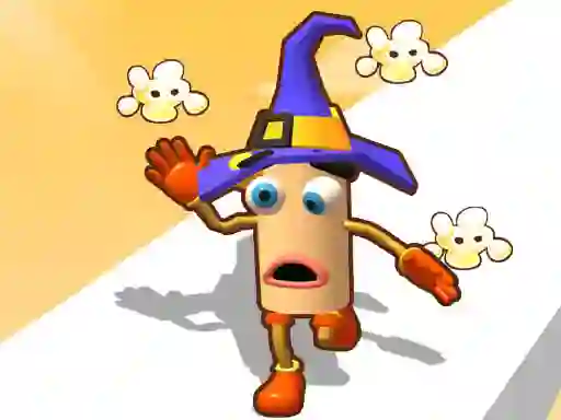 لعبة Popcorn Race 3D على الانترنت