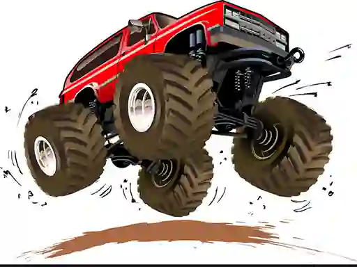 لعبة Monster Trucks Memory على الانترنت