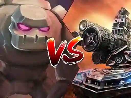 لعبة Tank vs Golems على الانترنت
