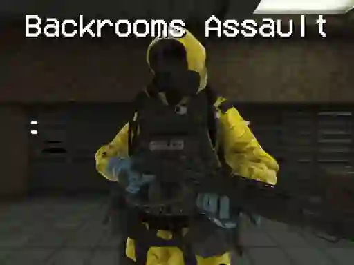 لعبة Backrooms Assault على الانترنت