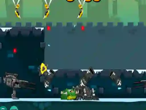 لعبة Robotic Invasion على الانترنت
