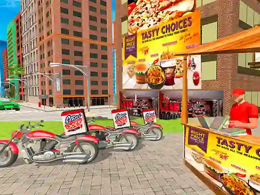 لعبة Pizza Delivery Boy Simulation على الانترنت