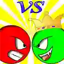لعبة Red ball vs green king على الانترنت