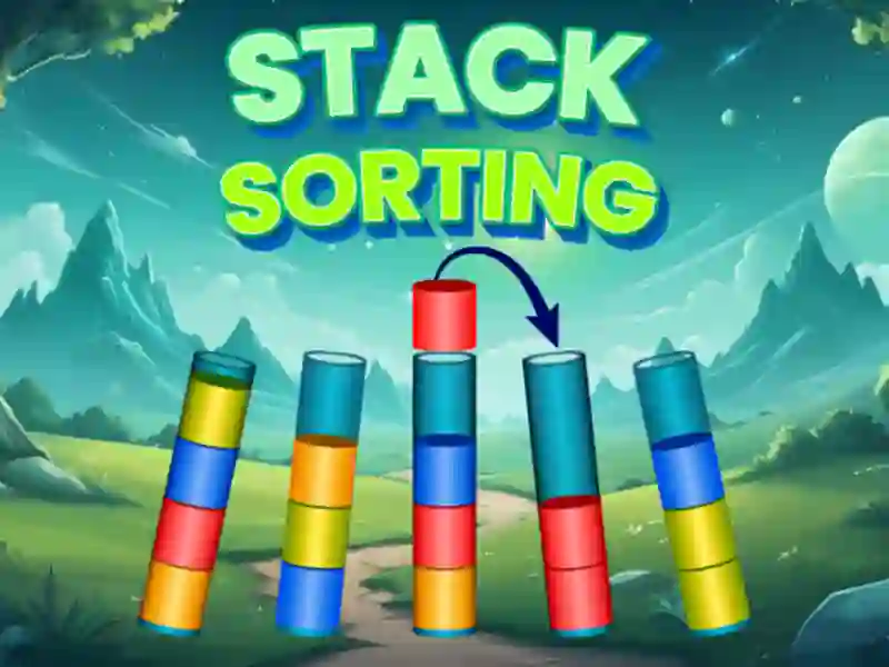 لعبة Stack Sorting على الانترنت