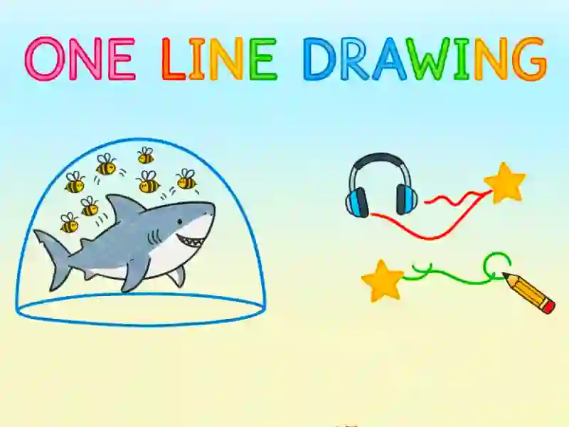 لعبة One Line Drawing على الانترنت