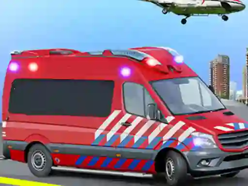 لعبة City Ambulance Emergency Rescue على الانترنت