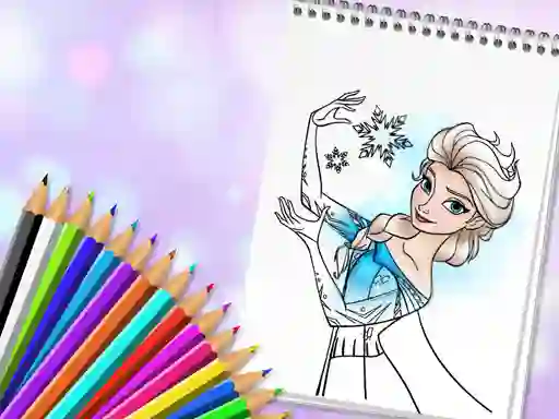 لعبة Amazing Princess Coloring Book على الانترنت