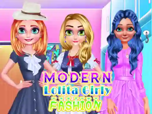 لعبة Modern Lolita Girly Fashion على الانترنت