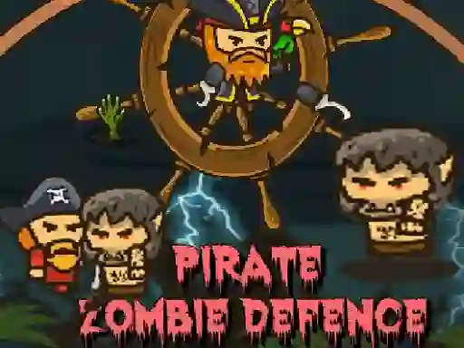 لعبة Pirate Zombie Defence على الانترنت