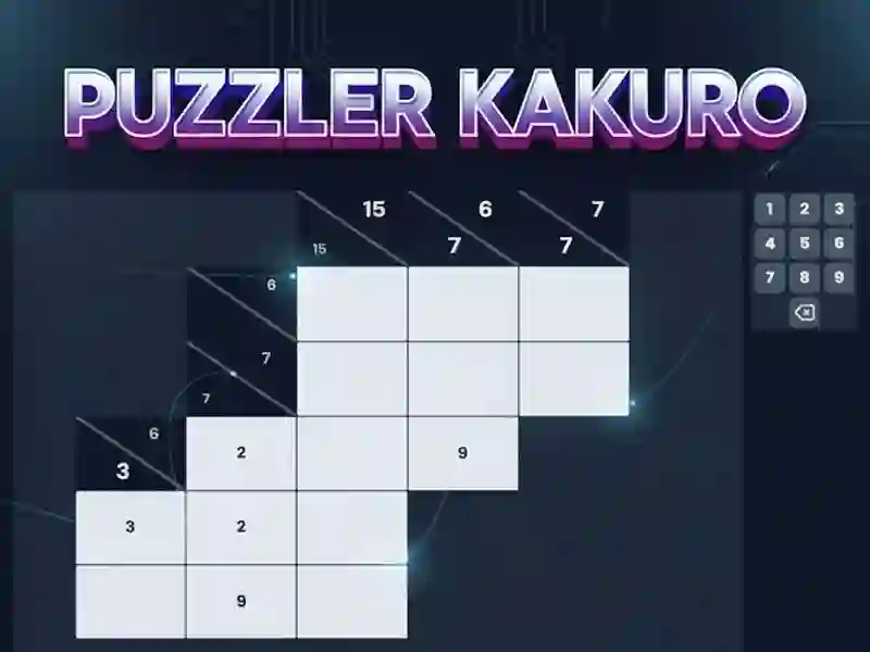لعبة Puzzler Kakuro على الانترنت