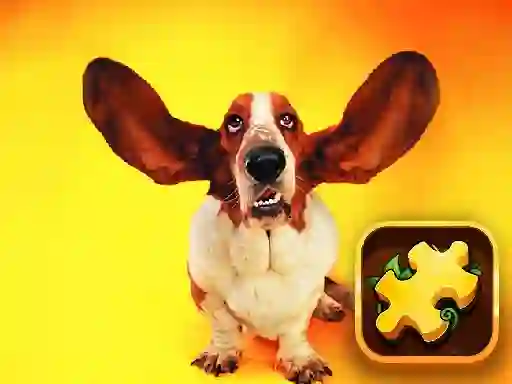 لعبة Funny Dogs Puzzle على الانترنت