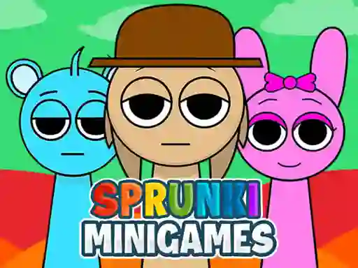 لعبة Sprunki Mini Games على الانترنت