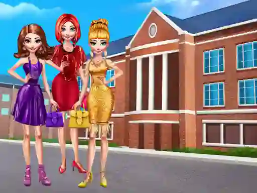 لعبة College Girls New Dress على الانترنت