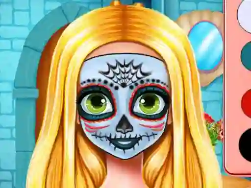 لعبة Sister's Halloween Face Paint على الانترنت