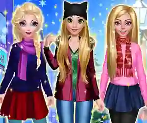 لعبة Rosalie Winter Day على الانترنت