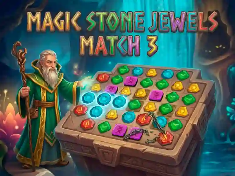 لعبة Magic Stone Jewels Match 3 على الانترنت