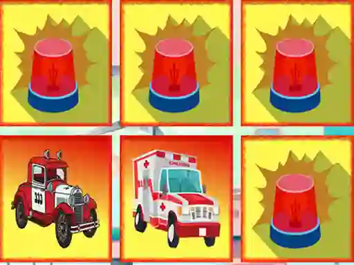 لعبة Emergency Trucks Memory على الانترنت