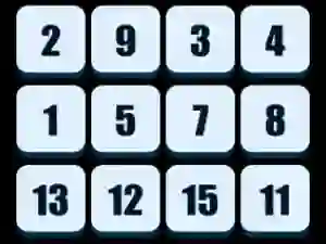 لعبة Numbers Sliding Puzzle على الانترنت