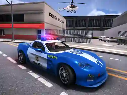 لعبة Police Car Simulator 2020 على الانترنت